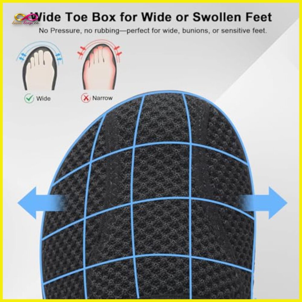 Zero Drop Walking Sneakers Adjustable Upper Comfo… - image 5